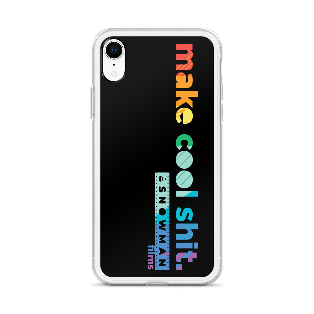 Make Cool Shit Pride Horizontal iPhone Case