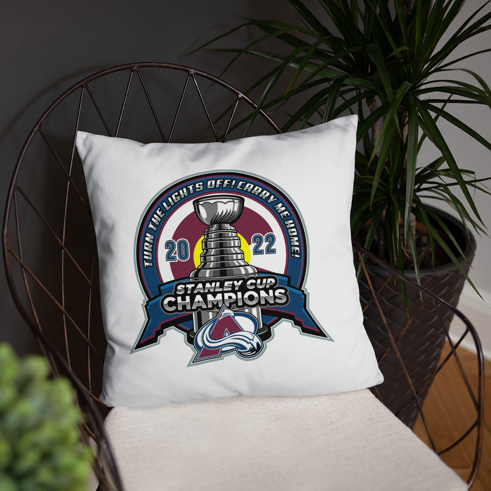 Turn The Lights Off, Carry Me Home Champs Basic Pillow