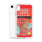 Snowman Fam Red iPhone Case