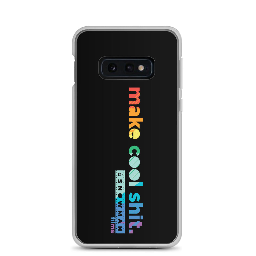 Make Cool Shit Pride Horizontal Samsung Case