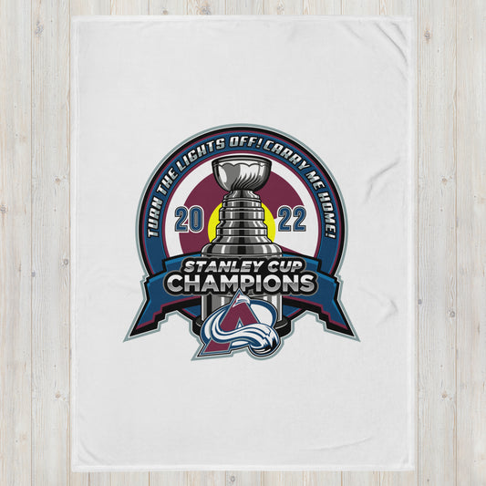 Turn The Lights Off, Carry Me Home Champs Throw Blanket