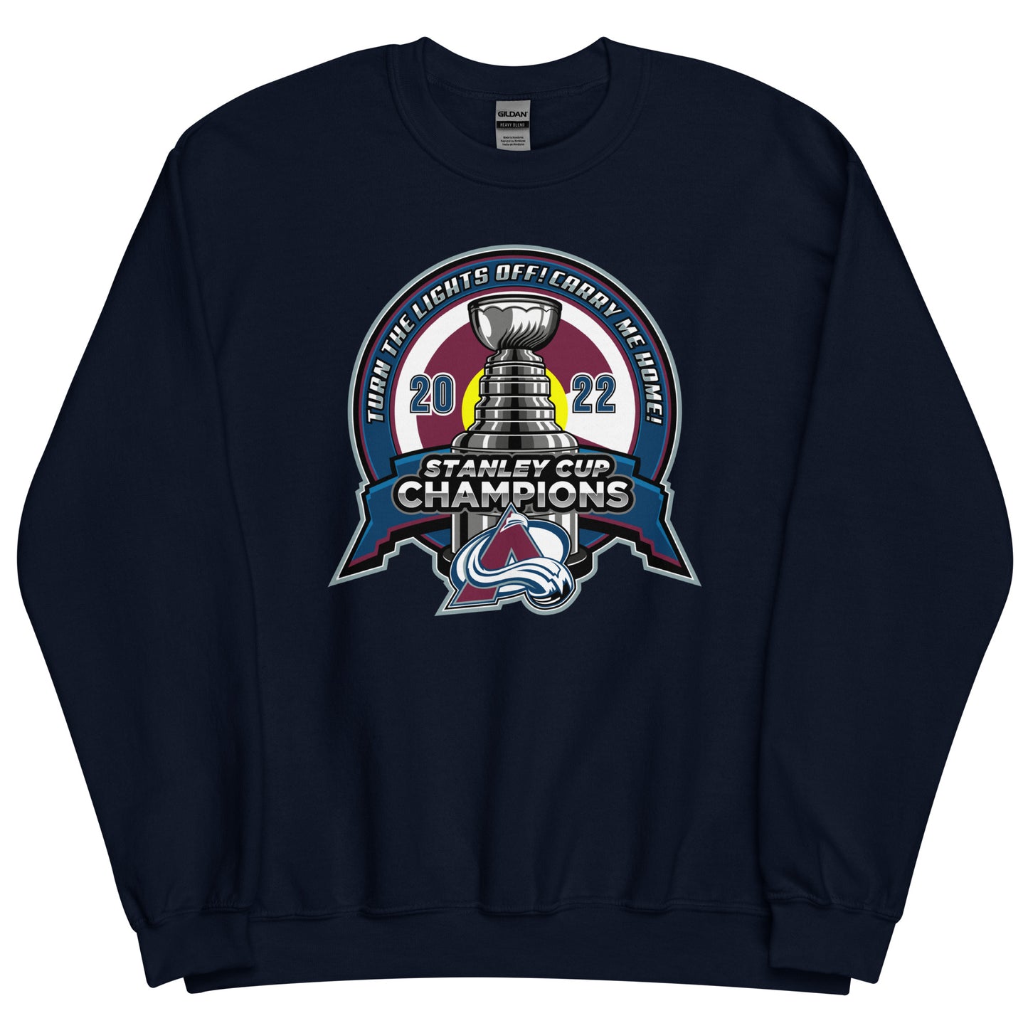 Turn The Lights Off, Carry Me Home Champs Sweatshirt