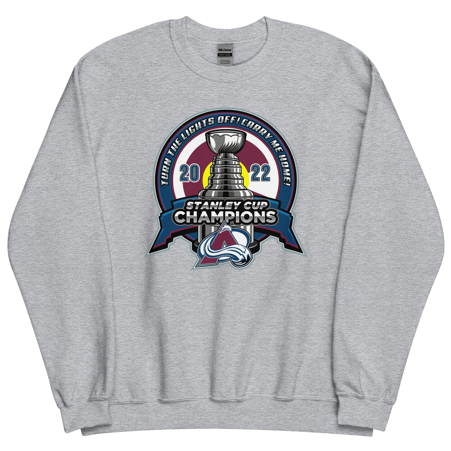Turn The Lights Off, Carry Me Home Champs Sweatshirt