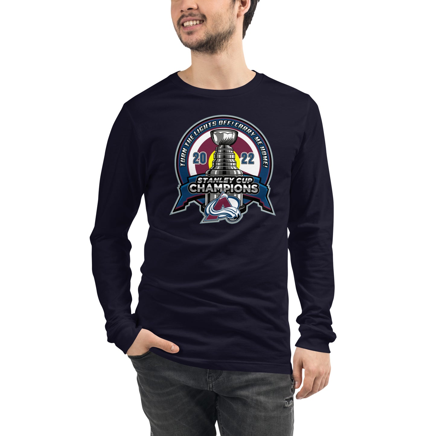 Turn The Lights Off, Carry Me Home Champs Long Sleeve Tee