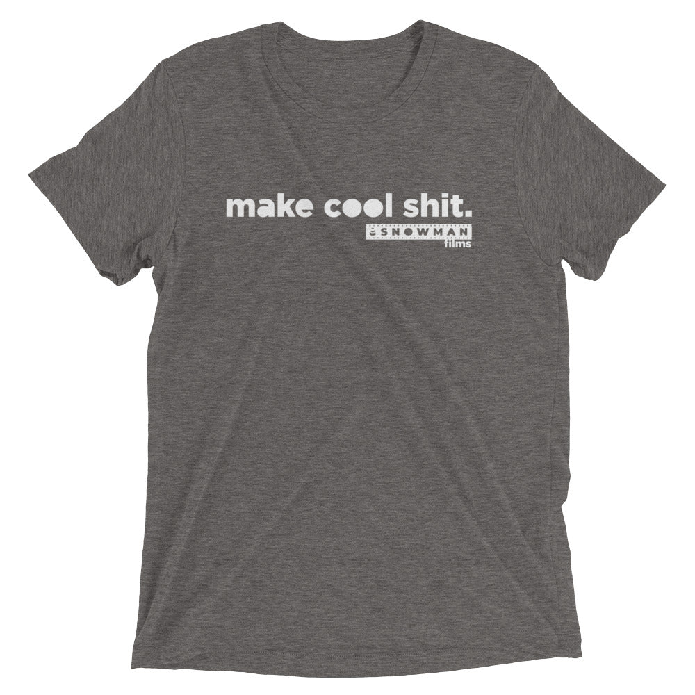 Make Cool Shit Black & White T-Shirt