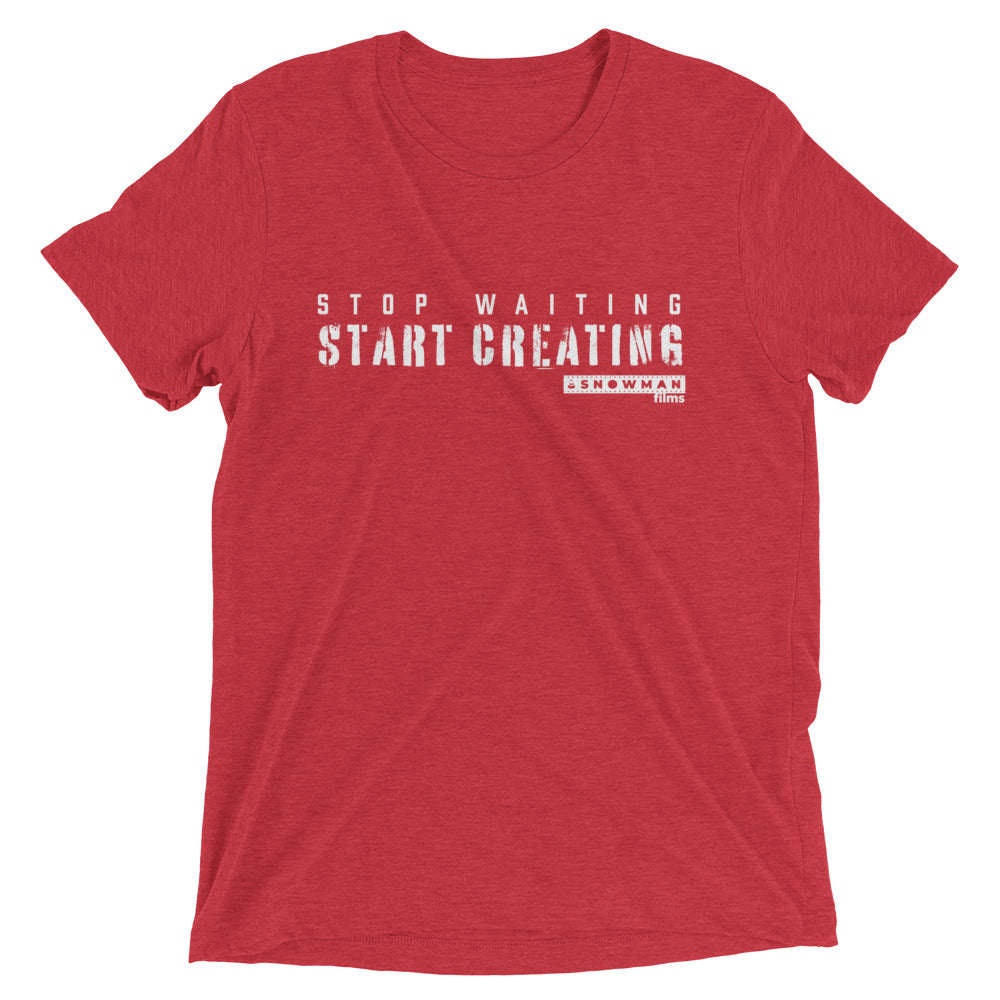 Stop Waiting, Start Creating Stencil T-Shirt